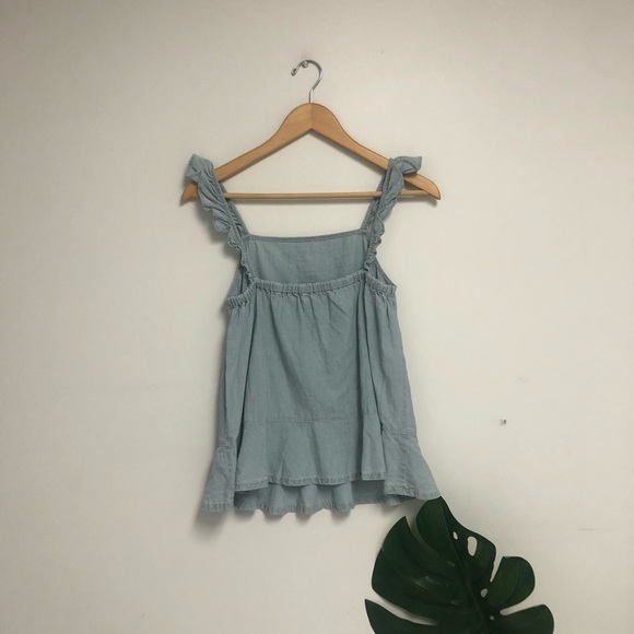 Madewell Chambray Cami - Picture 5 of 8